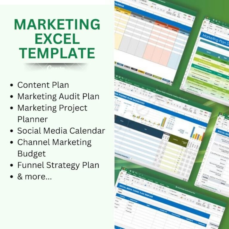 1000+ Excel Template Bundle - Image 4