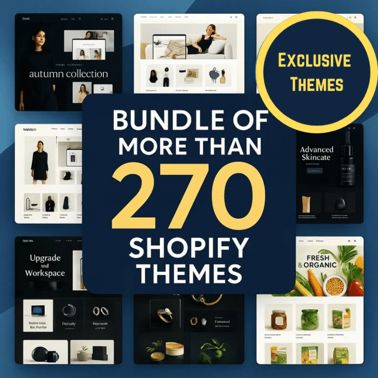 shopify templates bundle
